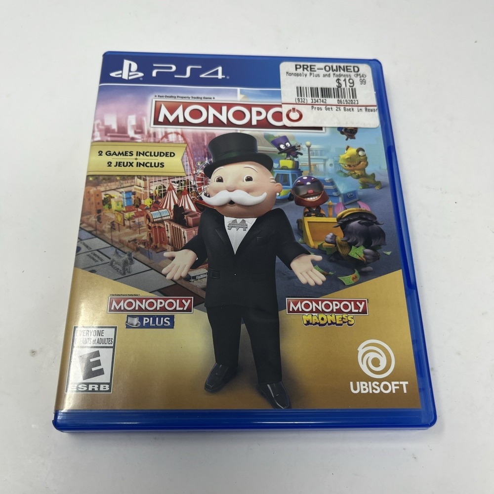 MONOPOLY Plus + MOLOPOLY Madness - Sony PlayStation 4, PS4